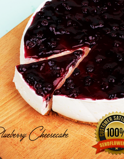 Blueberry Cheese Cakes - Online Cakes Delivery - Sendflowers.pk