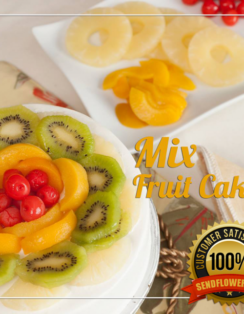 Mix Fruit Cake - Online Cakes Delivery - Sendflowers.pk