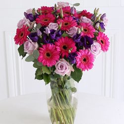Birthday Daises and Roses sendflowers.pk