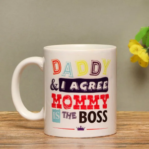 Boss Of The House - Send Printed Mothers day Mugs
