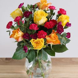 Fairtrade Multi colored Bunch SendFlowers To Pakistan