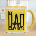 Hashtag Super Dad - Send Printed Mug For Father's Day