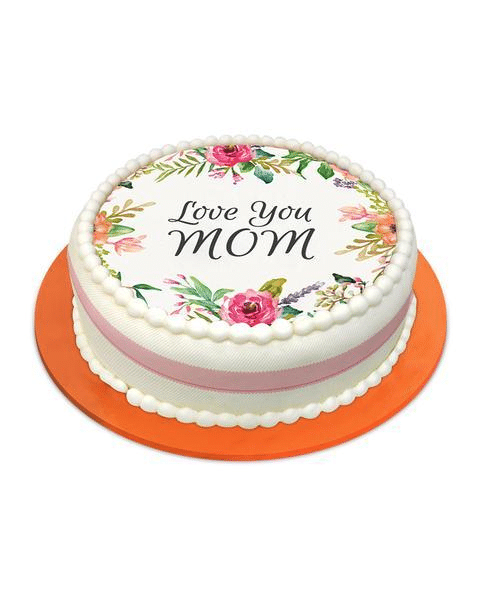 LOVE YOU MOM CAKE - Send Mother's Day Cake to Karachi