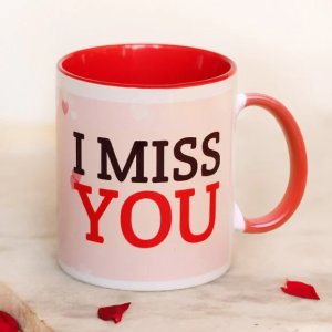 Miss You Mug - Send Valentine's Mugs Lahore