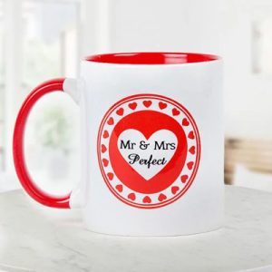 Mr Mrs Perfect Mug - SendFlowers.pk