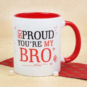 Proud Bro Mug - Online Customize Mugs delivery