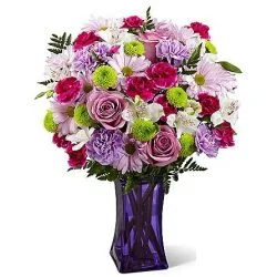Purple Pop Bouquet SendFlowers To Pakistan