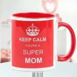 SuperMom Mug - Send Printed Mothers day Mugs