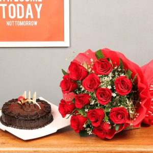 Sweet Sin Combo - Online Flowers Delivery in Lahore