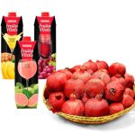 Pomegranate Basket with Fresh Juices - send online fruit basket in Pakistan