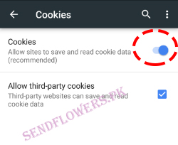 android_chrome_settings_cookies_sendflowers.pk