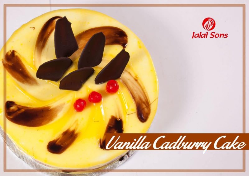 CADBURY VANILLA PREMIUM CAKE - Jalal Sons cake delivery Lahore