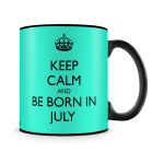 Born In July Mug Black - SendFlowers.pk