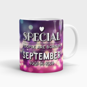 Born In September Mug White - SendFlowers.pk