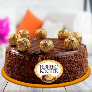Ferrero Rocher Cake 2LBS - SendFlowers.pk