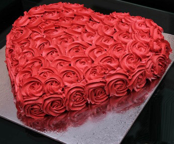 Buy/Send Heart Shape 3 Tier Cake Online @ Rs. 5449 - SendBestGift