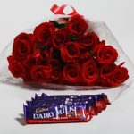 Roses with Cad-bury Bouquet - SendFlowers.PK