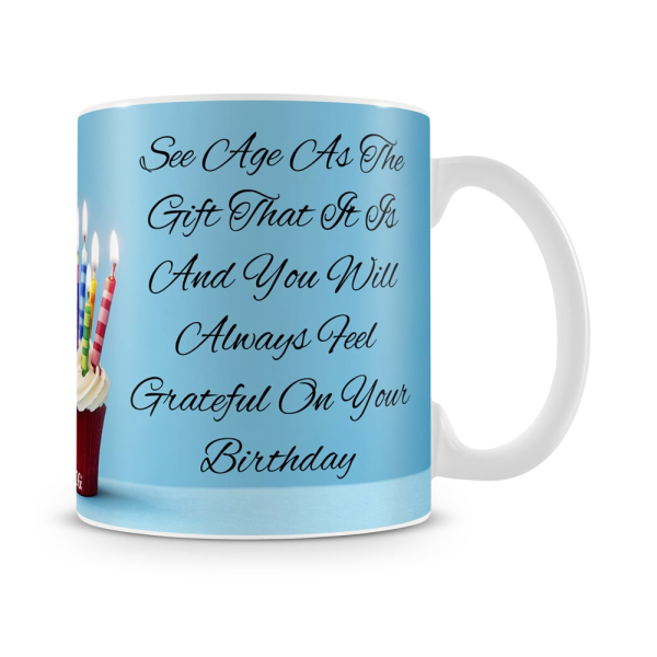 See Age As Gift Mug White - SendFlowers.pk