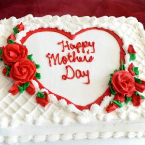 Mom Heart Cake - SendFlowers.pk