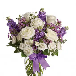 Delight White Roses - SendFlowers.pk