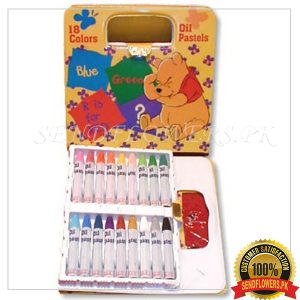 18 colour Special pencil box - SendFlowers.pk