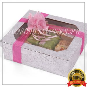 Barfi Special Silver Box - SendFlowers.pk