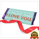 I Love U Choco Bar - SendFlowers.pk