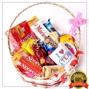 Premium Snack Fun Gift Basket - SendFlowers.pk