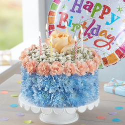 Delivery of Birthday Special on Birthday