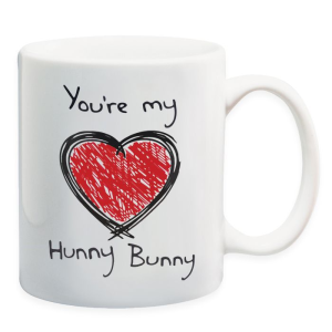 Send My Hunny Bunny Mug on Anniversary