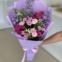 Colorful Flowers Delivery on Father's Day in Islamabad