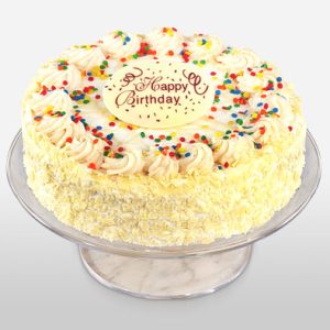 Delivery of Vanilla Special Birthday Cake in Pakistan