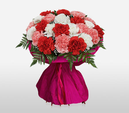 Delivery of Colors of Love Bouquet in Pakistan