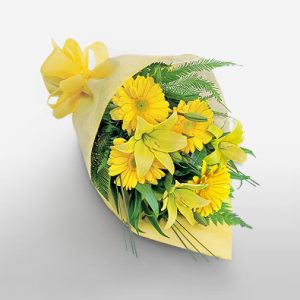 Delivery of Sun Glow Bouquet in Pakistan