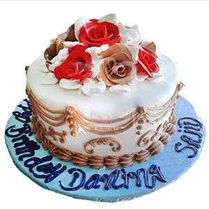Delivery of Birthday Love Cake in Pakistan