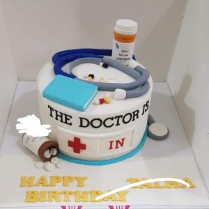 Delivery of Happy Birthday Dr. Cake in Pakistan