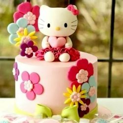 Delivery of Flowery Love Cake in Pakistan