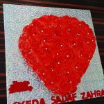 Delivery of Flowery Heart Cake in Pakistan