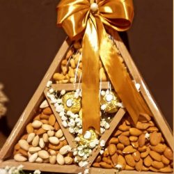 Triangle Dry Fruit Basket