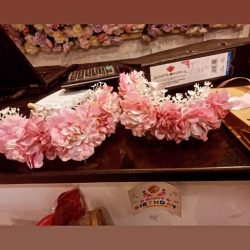 Premium Pink Artificial Gajra