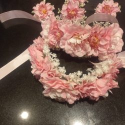Pink Artificial Jewelry Set