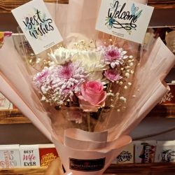 Baby Pink Bouquet -Sendflowers.pk