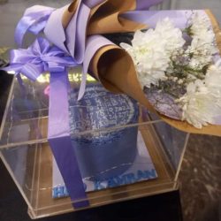 Acrylic Box Cake - Sendflowers.pk