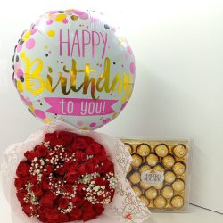 Birthday Flowers Deal Lahore - SendFlowers.pk