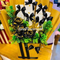 Chocolate and Flower Gift Lahore - SendFlowers.pk