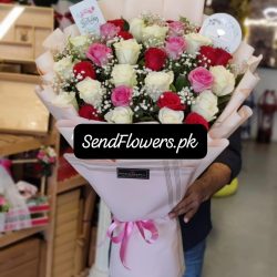 Birthday Flowers Delivery Faisalabad - SendFlowers.pk