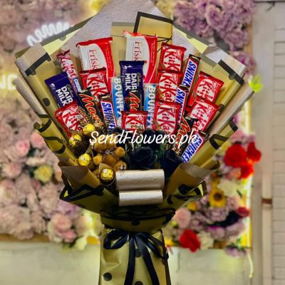 Chocolate and Flower Delivery Pakistan - Same Day Flowers