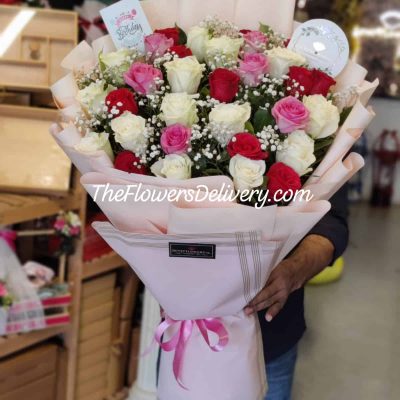 Birthday Flowers Delivery Faisalabad - Send Flowers