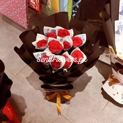 Eidi Money Bouquet Lahore - SendFlowers.pk