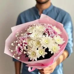 Mother's Day Flower Bouquet Lahore - SendFlowers.pk